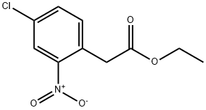 Ethyl 2-(4-Chloro-2-nitrophenyl)acetate Structure