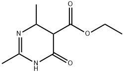 5-PyriMidinecarboxylic acid, 1,4,5,6-tetrahydro-2,4-diMethyl-6-oxo-, ethyl ester Structure