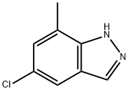 5-Chloro-7-Methyl-1H-indazole Structure