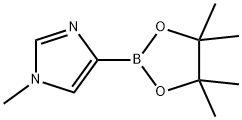 1-Methyl-4-(4,4,5,5-tetraMethyl-[1,3,2]dioxaborolan-2-yl)-1H-iMidazole Structure