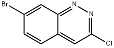 7-bromo-3-chlorocinnoline Structure