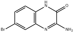 3-amino-6-bromoquinoxalin-2-ol 구조식 이미지