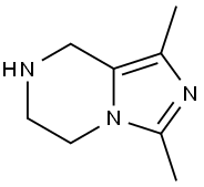 IMidazo[1,5-a]pyrazine, 5,6,7,8-tetrahydro-1,3-diMethyl- Structure