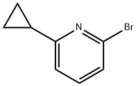 2-broMo-6-cyclopropylpyridine Structure