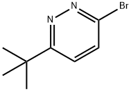 3-BroMo-6-(tert-butyl)pyridazine 구조식 이미지