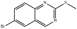 6-BroMo-2- (Метилтио) -хиназолин структурированное изображение