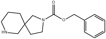 Benzyl 2,7-diazaspiro[4.5]decane-2-carboxylate Structure