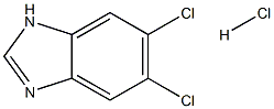 5,6-DichlorobenziMidazole Hydrochloride Structure