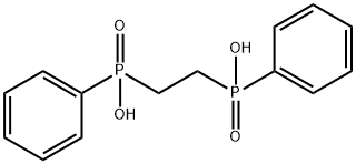 ethane-1,2-diylbis(phenylphosphinic acid) Structure