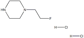 1-(2-Fluoroethyl)piperazine dihydrochloride Structure