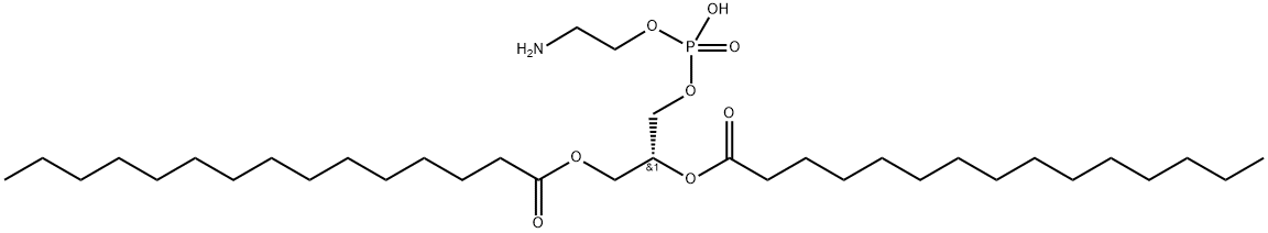 1,2-dipentadecanoyl-sn-glycero-3-phosphoethanolaMine Structure