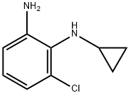 6-Chloro-N1-cyclopropylbenzene-1,2-diaMine Structure