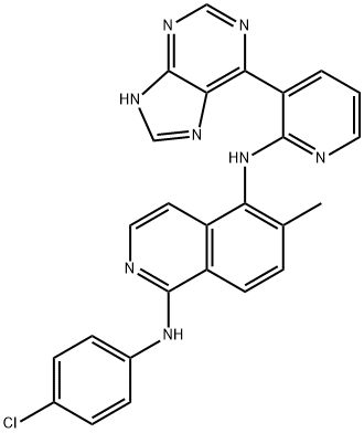 B-Raf inhibitor 1 구조식 이미지