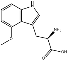 4-Methoxy-D-tryptophan Structure