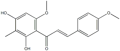 3'-Methyl-4-O-Methylhelichrysetin 구조식 이미지