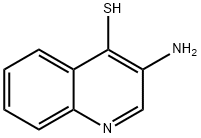 3-amino-4-quinolinethiol Structure