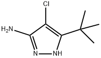 5-(tert-Butyl)-4-chloro-1H-pyrazol-3-aMine Structure