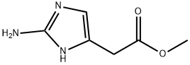 Methyl 2-(2-aMino-1H-iMidazol-4-yl)acetate Structure