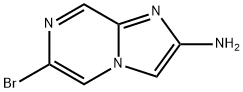 6-broMoiMidazo[1,2-a]pyrazin-2-aMine 구조식 이미지