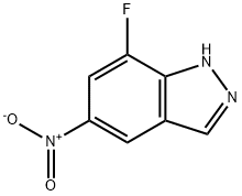 7-Fluoro-5-nitroindazole Structure