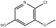3-Pyridinol, 6-chloro-5-Methoxy- Structure