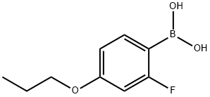 (2-Fluoro-4-propoxyphenyl)boronic acid 구조식 이미지