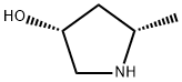 (3R,5S)-5-Methylpyrrolidin-3-ol Structure