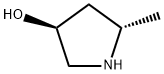 (3S,5S)-5-Methylpyrrolidin-3-ol Structure