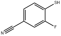 3-Fluoro-4-Mercaptobenzonitrile Structure