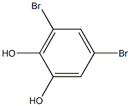 3,5-DibroMobenzene-1,2-diol 구조식 이미지