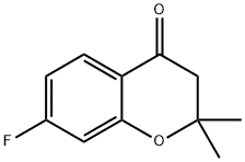 7-Fluoro-2,2-diMethylchroMan-4-one Structure