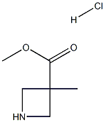 Methyl 3-Methylazetidine-3-carboxylate hydrochloride Structure