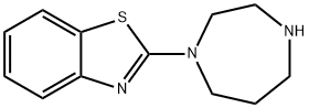 2-[1,4]Diazepan-1-yl-benzothiazole Structure