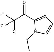 2,2,2-trichloro-1-(1-ethyl-1H-pyrrol-2-yl)ethanone Structure