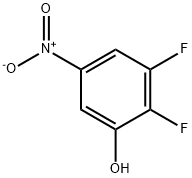 2,3-디플루오로-5-니트로페놀 구조식 이미지