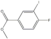 Methyl4-fluoro-3-iodobenzoate Structure