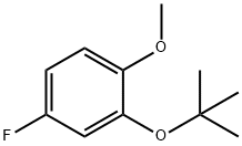 4-플루오로-2-tert-부틸옥시아니솔 구조식 이미지