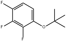 2,3,4-Trifluorophenyl-tert-butyl-ether Structure