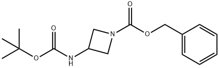 1-Cbz-3-(Boc-aMino)azetidine Structure