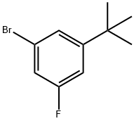 1-Tert-butyl-3-broMo-5-fluorobenzene 구조식 이미지