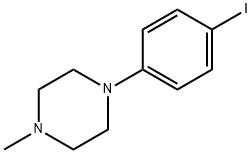 1-(4-Iodophenyl)-4-methylpiperazine Structure