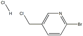 2-브로모-5-(클로로메틸)피리딘염산염 구조식 이미지