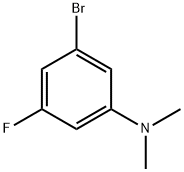 3-broMo-5-fluoro-N,N-diMethylaniline Structure