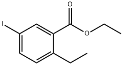 Ethyl 2-ethyl-5-iodobenzoate 구조식 이미지