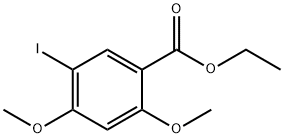 Ethyl 5-iodo-2,4-diMethoxybenzoate 구조식 이미지