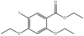 Ethyl 2,4-diethoxy-5-iodobenzoate 구조식 이미지