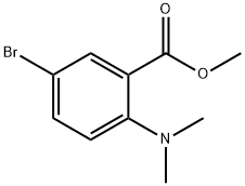 Methyl 5-broMo-2-(diMethylaMino)benzoate 구조식 이미지