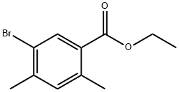 Ethyl 5-broMo-2,4-diMethylbenzoate 구조식 이미지