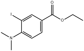 Ethyl 4-(diMethylaMino)-3-iodobenzoate Structure