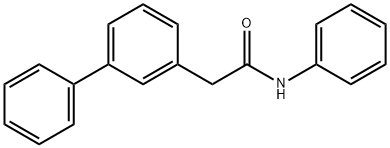 2-(biphenyl-3-yl)-N-phenylacetamide Structure